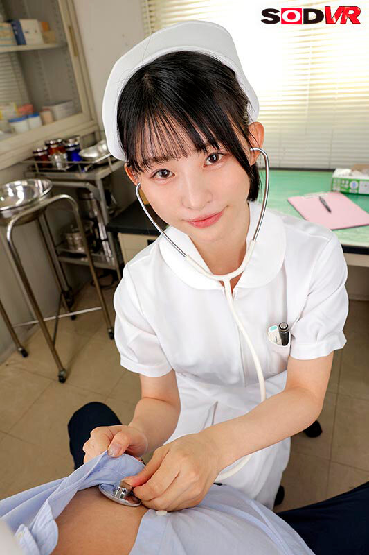 【VR】【8K】射精したい時に呼び出すと24時間どんな時でも ヌイてくれる痴女ナースがいる病院 宮島めい