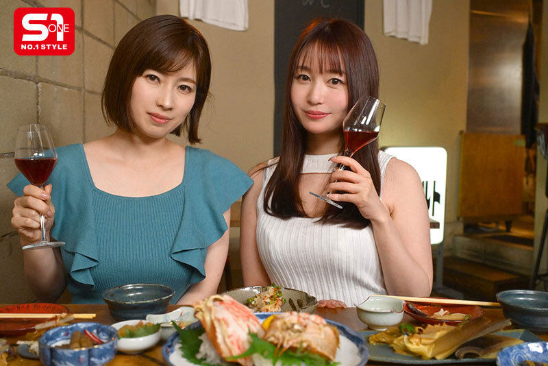 S1専属12年AV女優2人が飲んで語って生々しいプライベート感で完熟おま●こに交互に挿れまくる!研ぎ澄まされた熟練テク!スーパーコンビネーション逆3Pハメ撮り 夢乃あいか 奥田咲